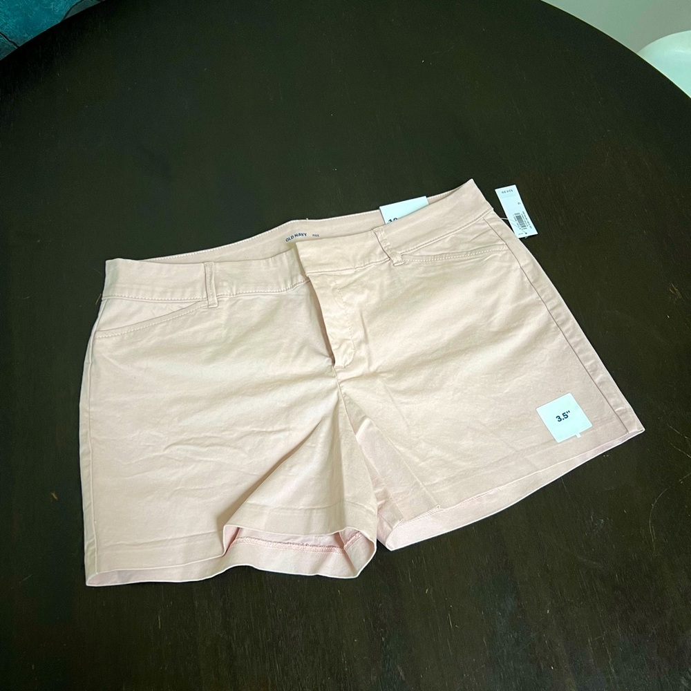 NWT Old Navy Pale Pink Shorts Size 12